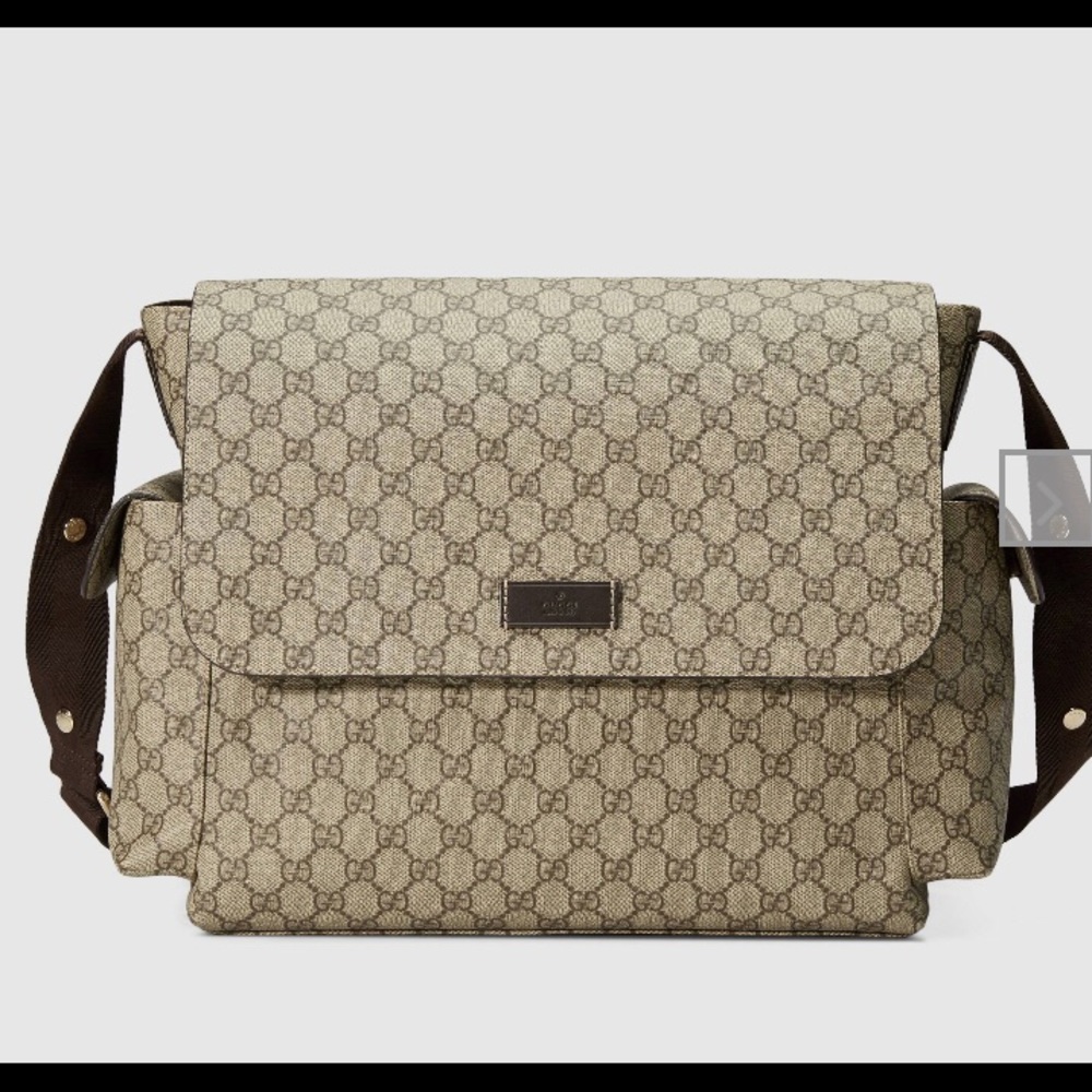 Authentic Gucci “GG Plus Diaper Bag”